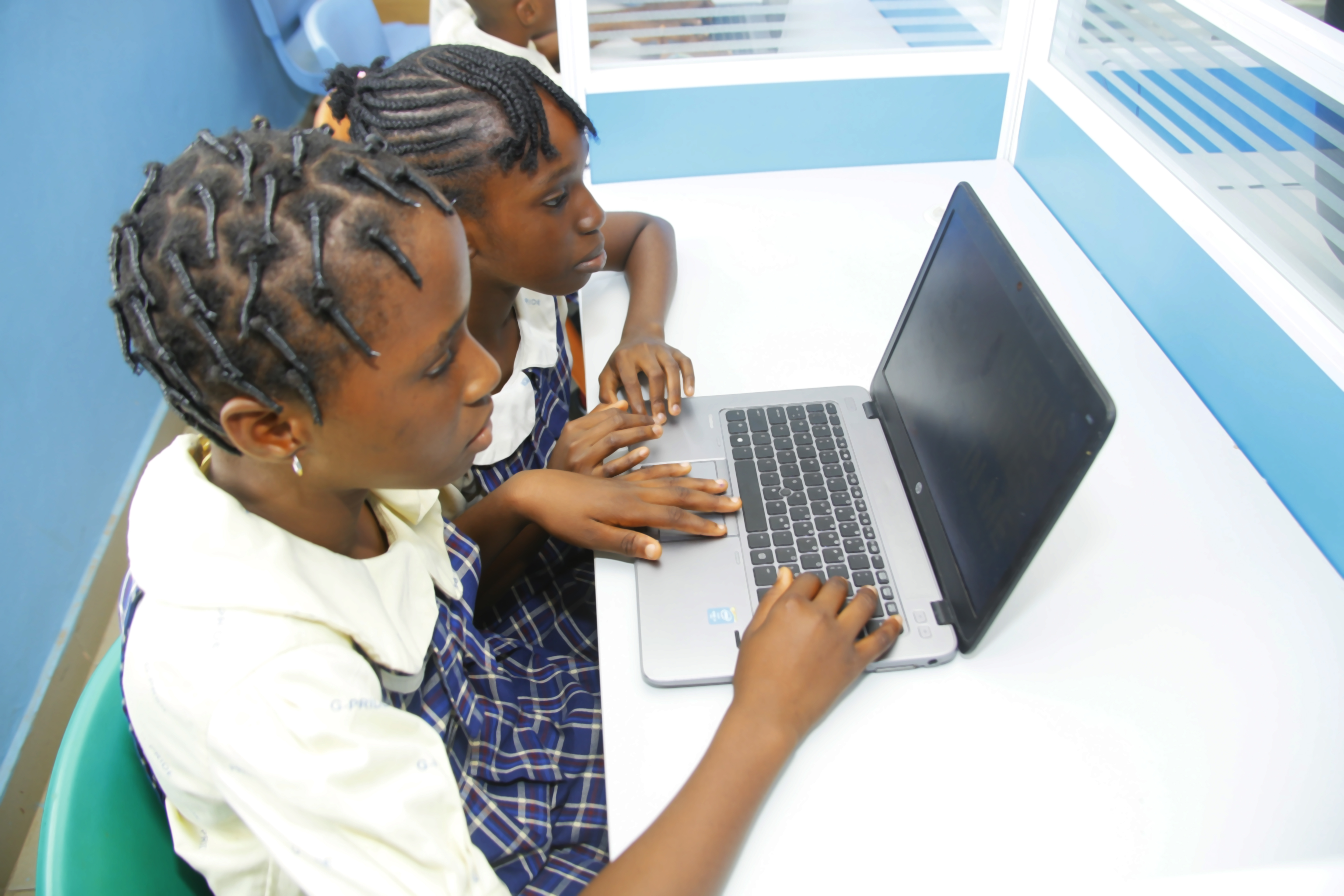 Children learning in classroom
