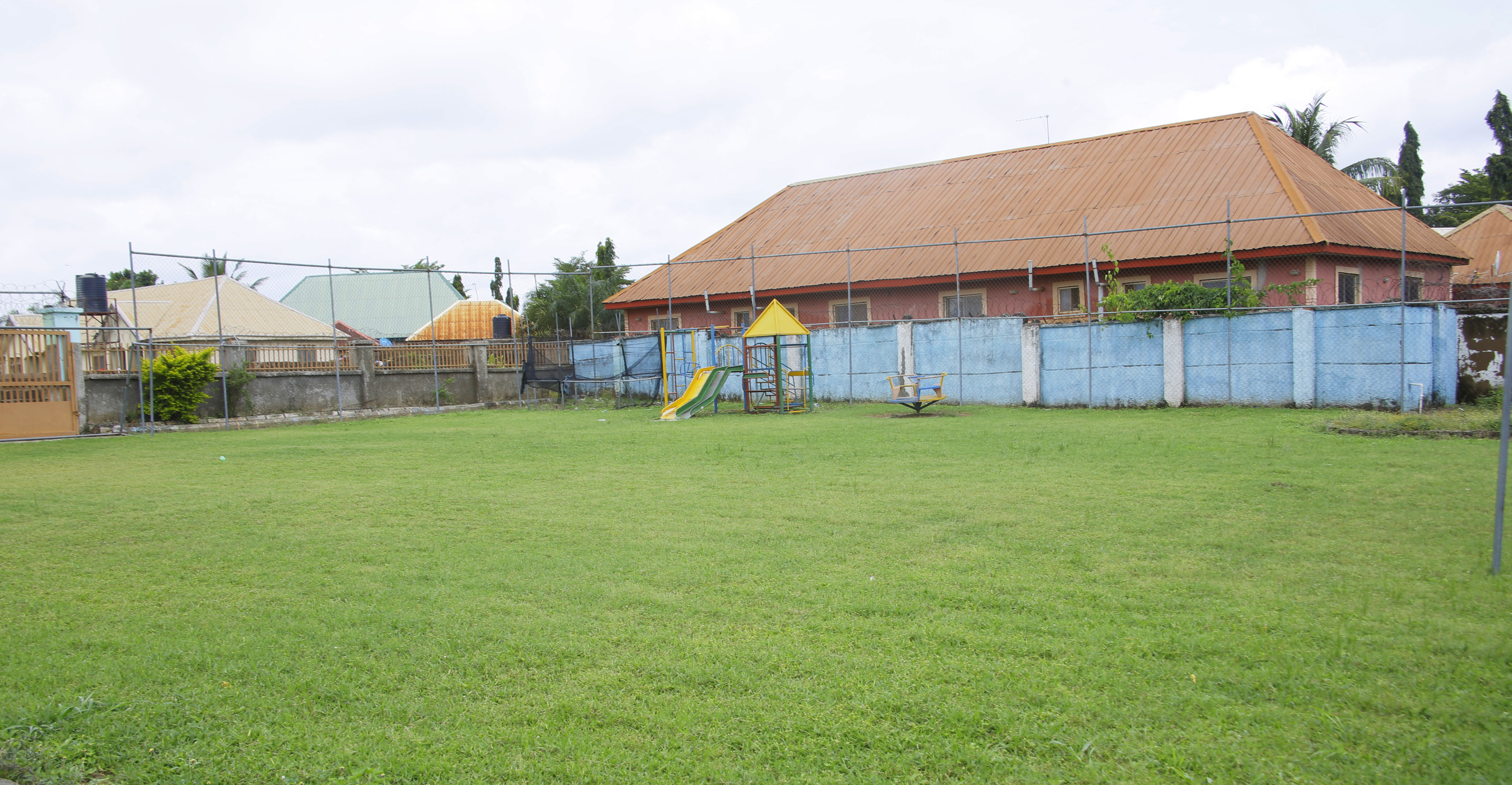 Students playing sports